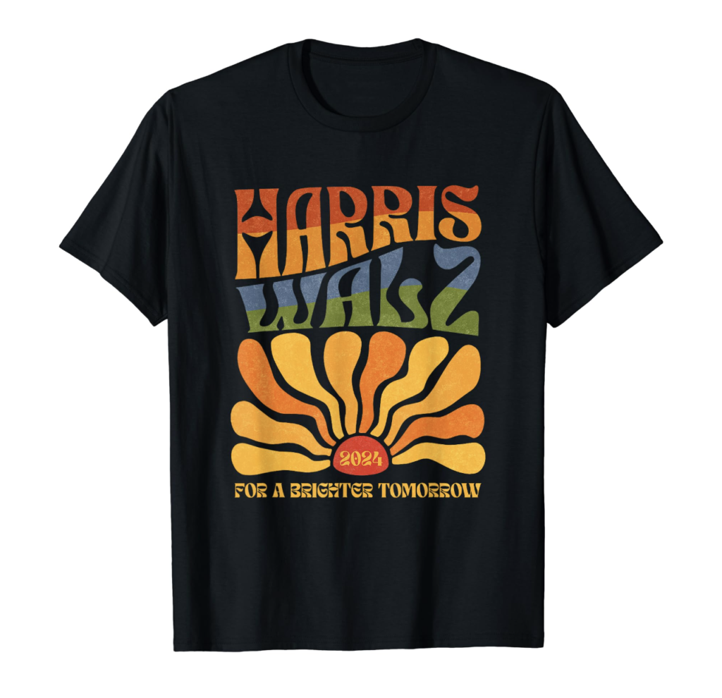 Harris Waltz 2024 For A Brighter Aesthetic T-Shirt